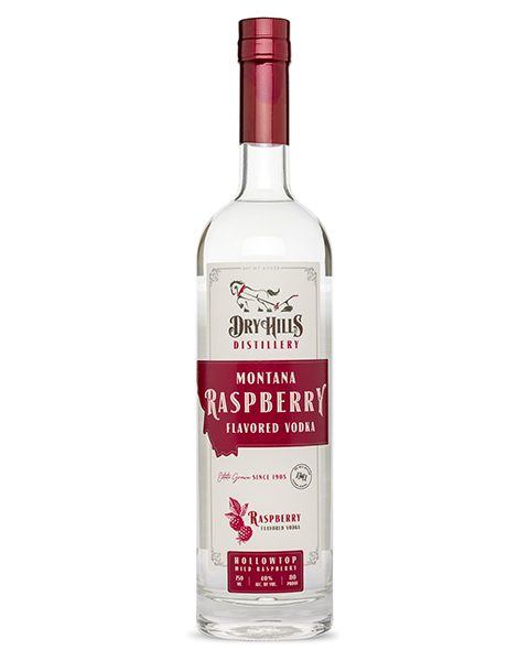 Montana Raspberry Vodka Dry Hills Distillery Bozeman Mt